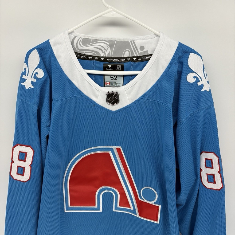 Colorado Avalanche Martin Necas #88 "Big Ig" Heritage Jersey Men 52 - Picture 2 of 10
